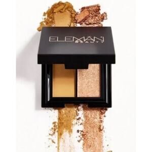 Eleman Beauty Up in Smoke & Sierra Eyeshadow Duo - 2g - NEW
